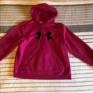 Under armour pink hoodie